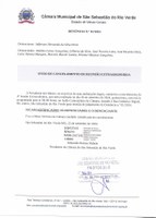 Aviso de Cancelamento de Reunião Extraordinária