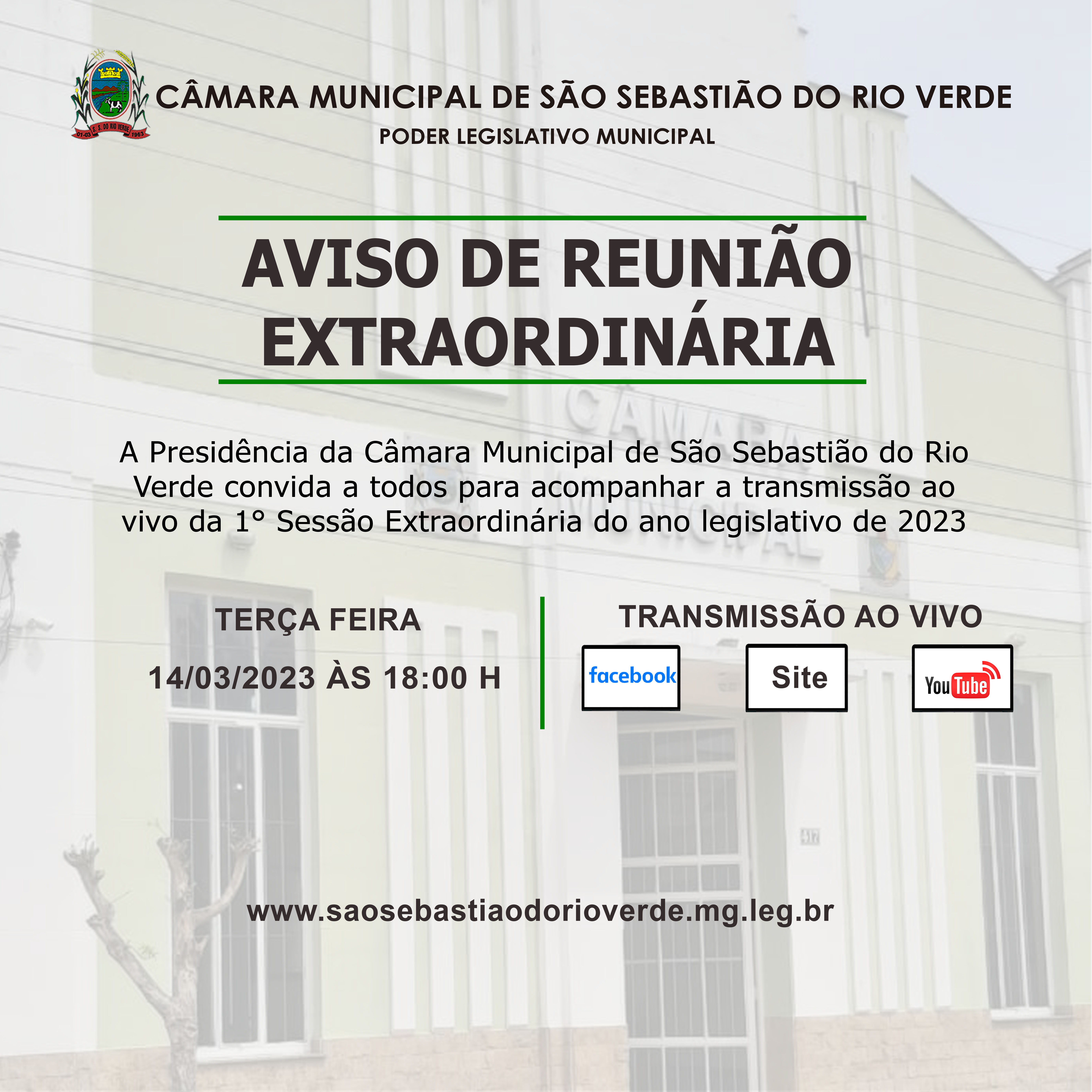 Aviso de Reunião