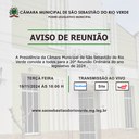 Aviso de Reunião