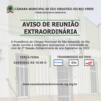 Aviso de Reunião Extraordinária