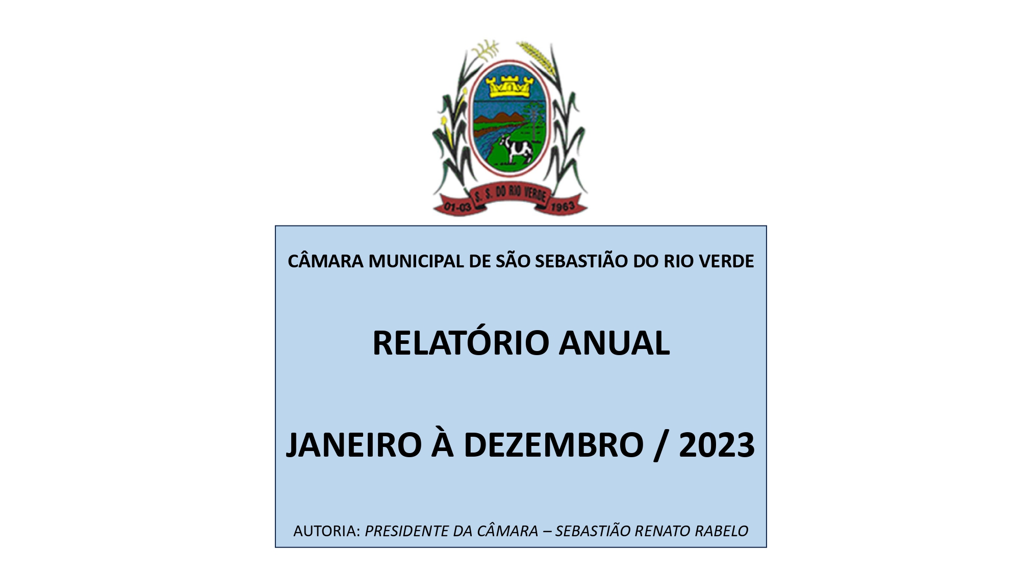 Relatório Anual de 2023